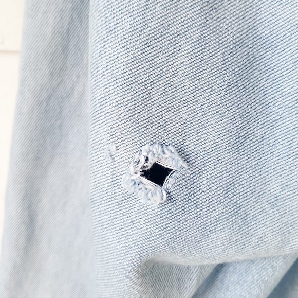 Vintage 80's Stefano Man Light Wash Denim Jean Jacket Size XL - Picture 6 of 9